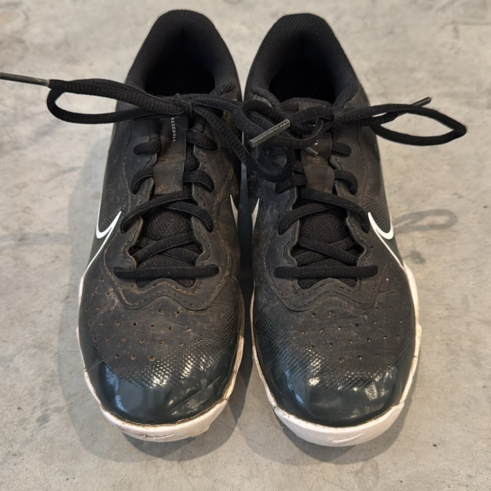 Nike Alpha Huarache Keystone Low Rubber Baseball Cleats Size 3.5Y - Picture 2 of 7